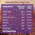 Berry Millet Crunch Energy Bar