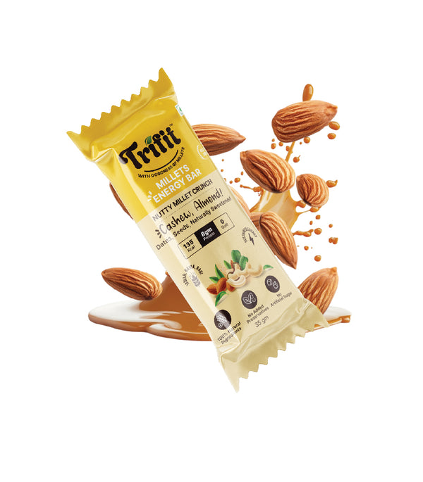 Nutty Millet Crunch Energy Bar