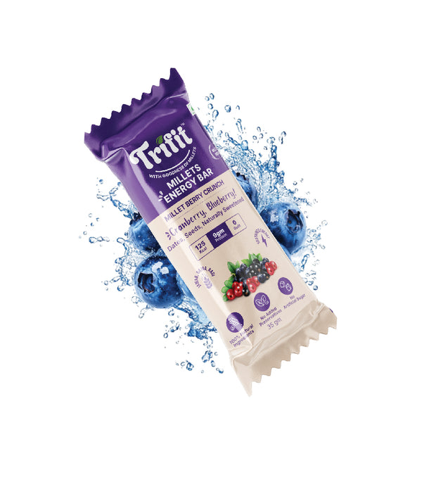 Berry Millet Crunch Energy Bar